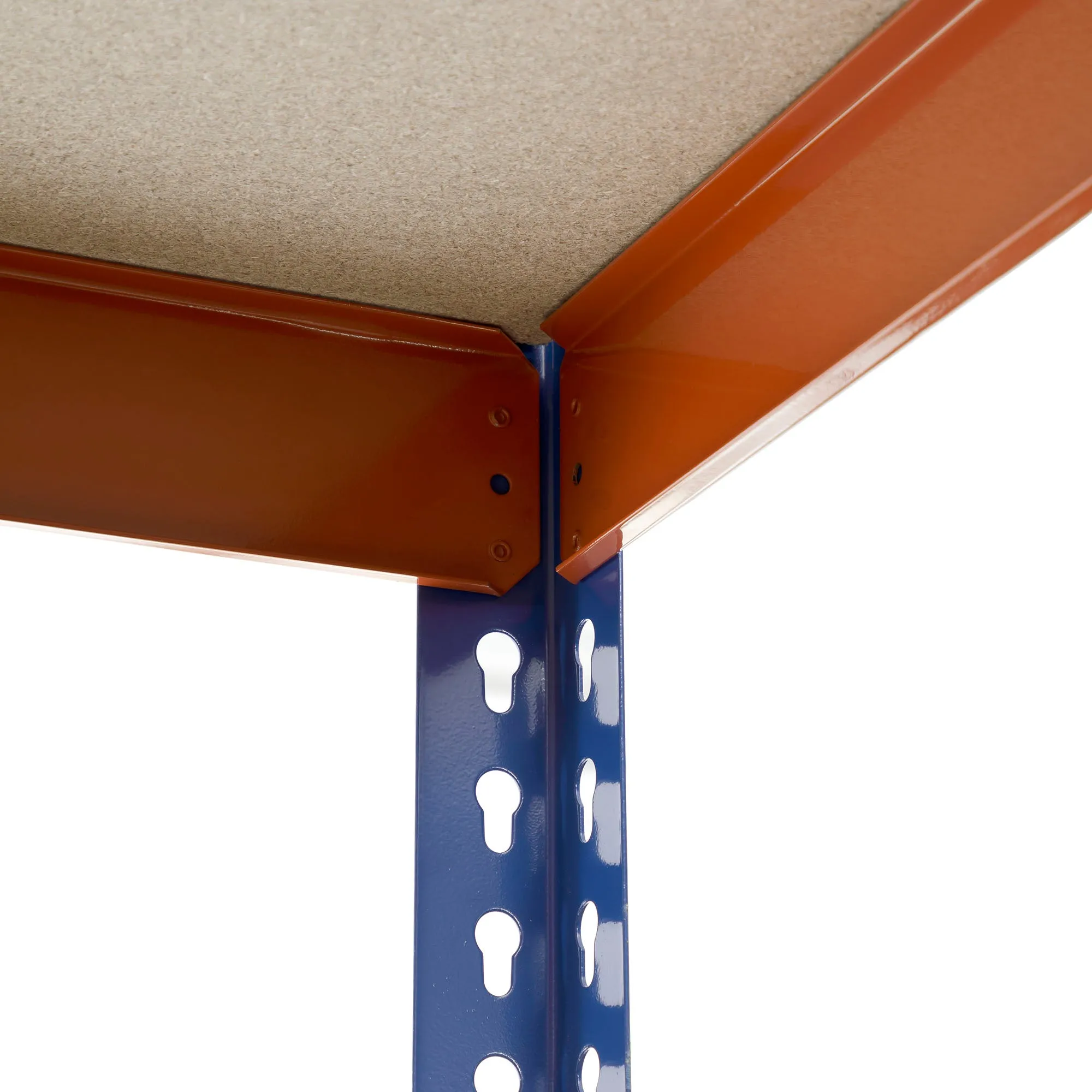 Heavy Duty Industrial Shelving Unit 4 Levels - 1800mm H x 2400mm W x 600mm D - 400KG's UDL Per Shelf